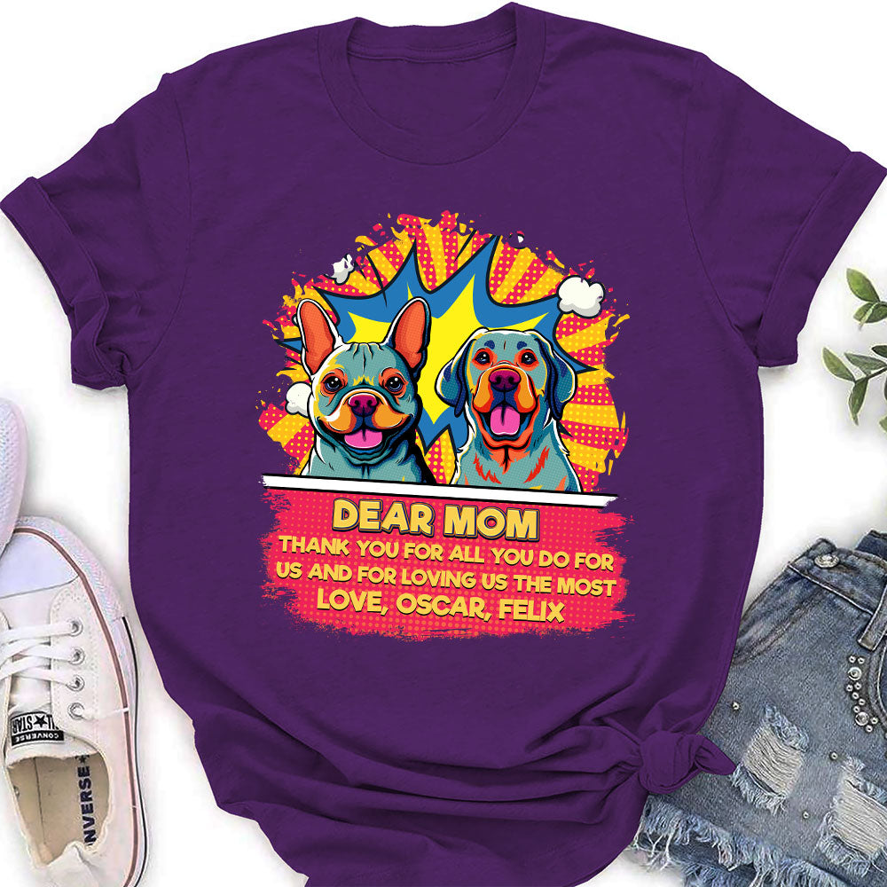 For Loving Me Most - Personalized Custom Women's T-shirt