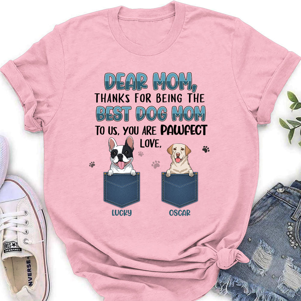 Dog Thank You - Personalized Custom Women's T-shirt