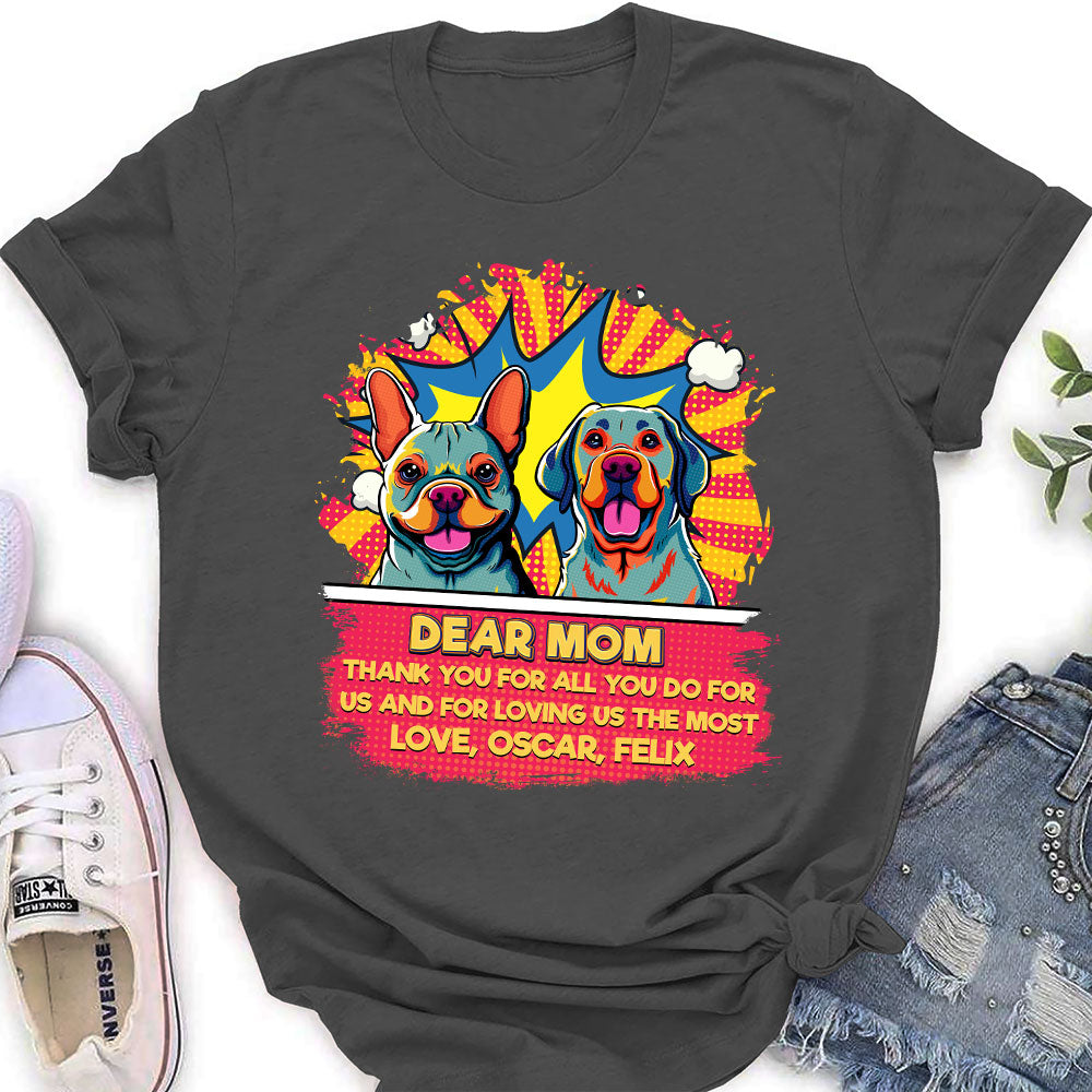 For Loving Me Most - Personalized Custom Women's T-shirt