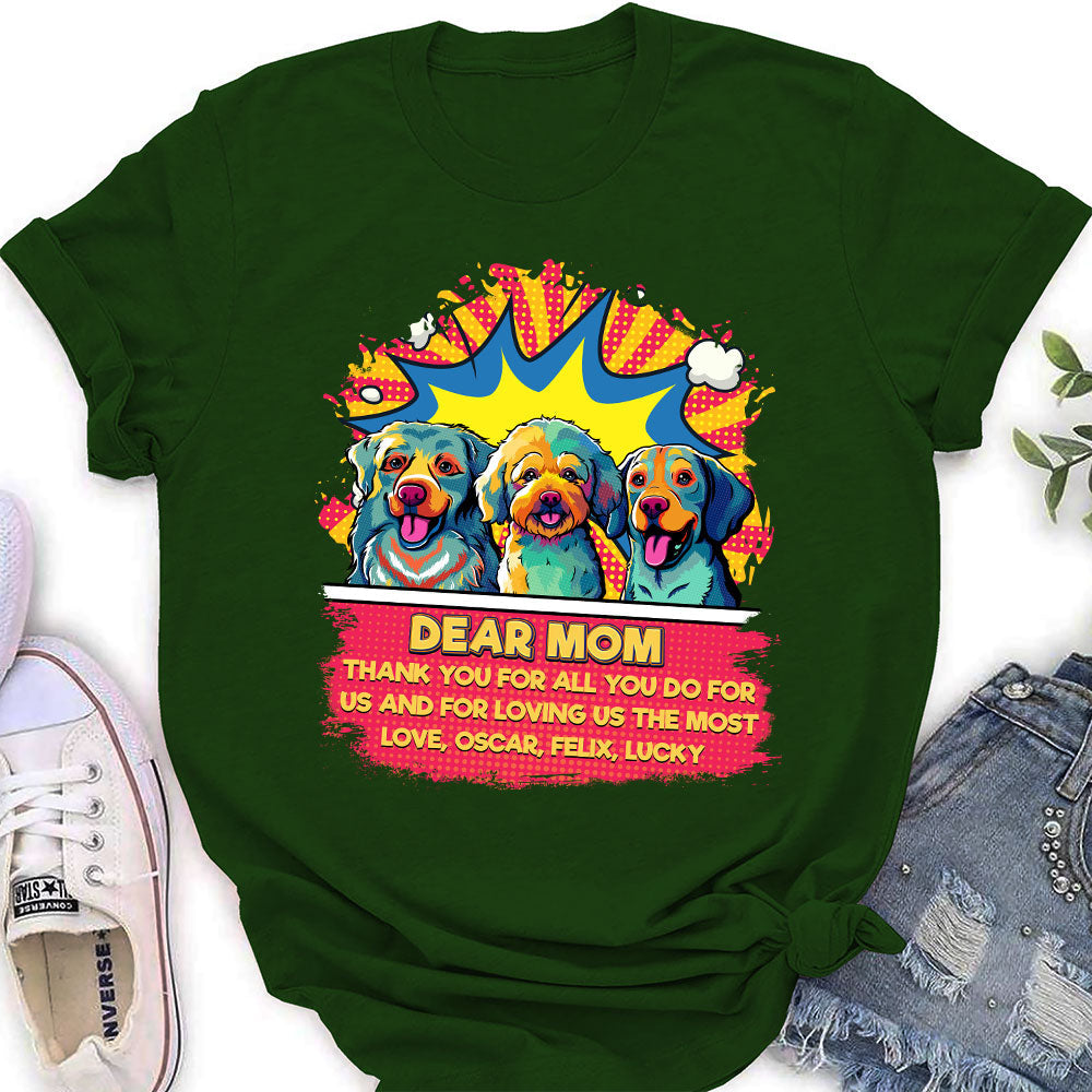 For Loving Me Most - Personalized Custom Women's T-shirt