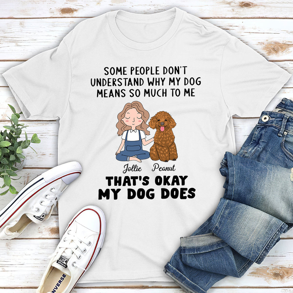 That's Okay - Personalized Custom Unisex T-shirt