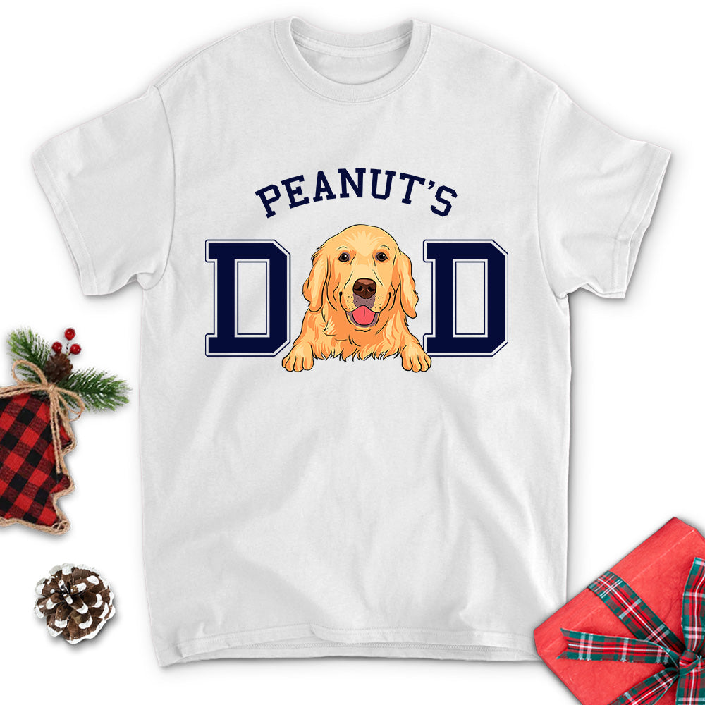 Dog Mom/Dad Basic 2 - Personalized Custom Unisex T-shirt