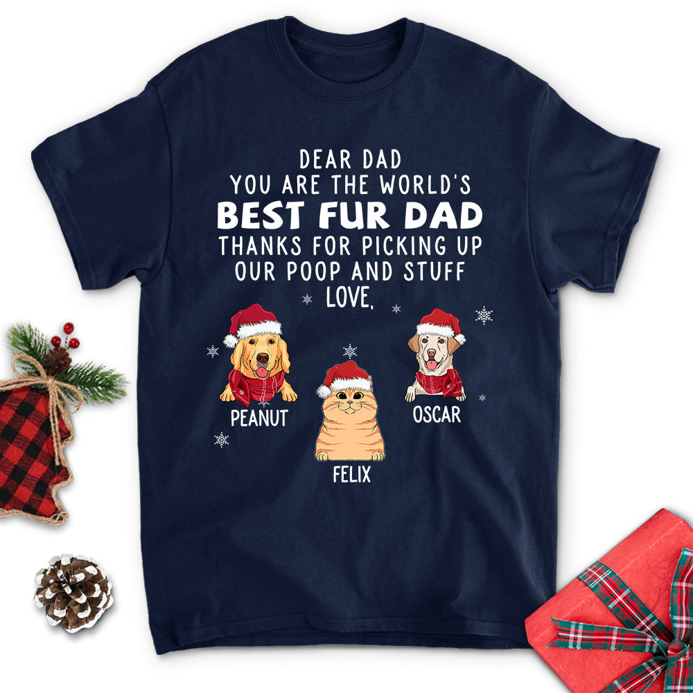 Thank You Fur Dad/Mom - Personalized Custom Unisex T-shirt
