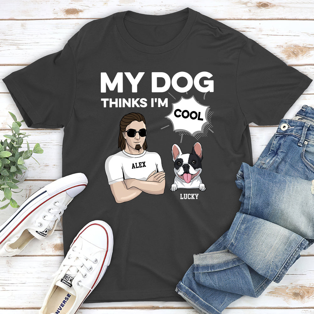 Cool Dog - Personalized Custom Unisex T-shirt