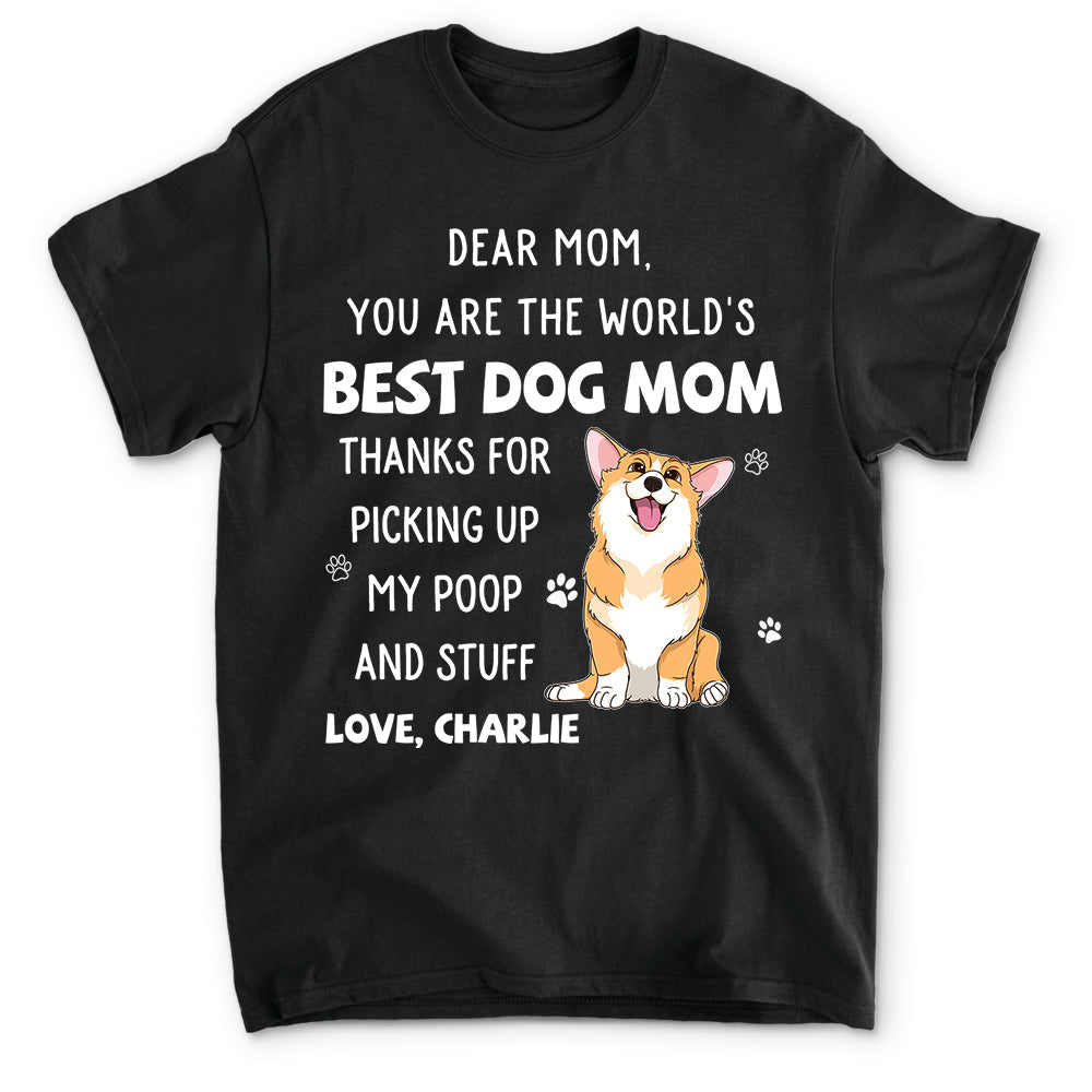 Thank You For Picking Up My Poop - Personalized Custom Unisex T-shirt