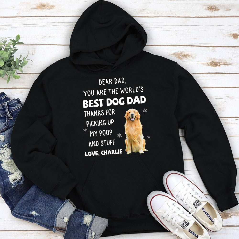 Thank You Dad/Mom Photo - Personalized Custom Hoodie