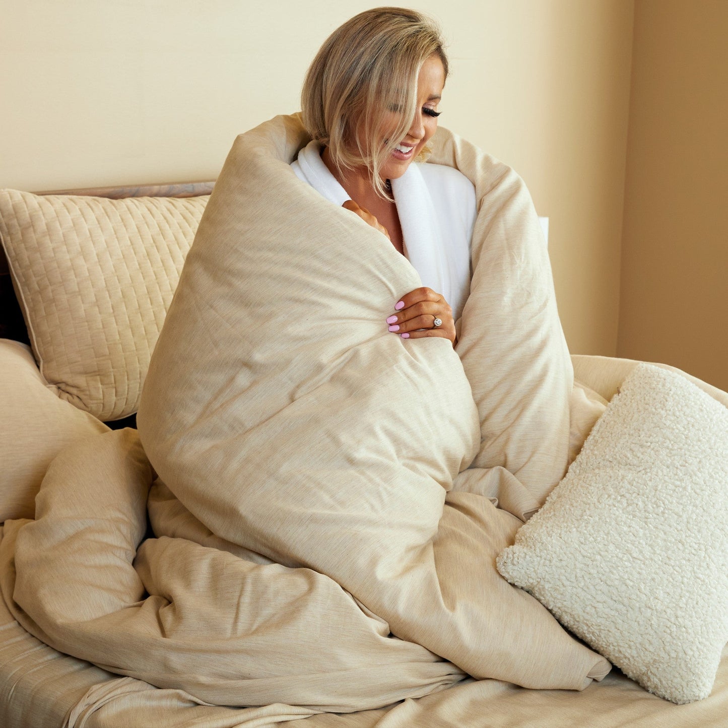BedVoyage Mélange Viscose from Bamboo Cotton Duvet Cover