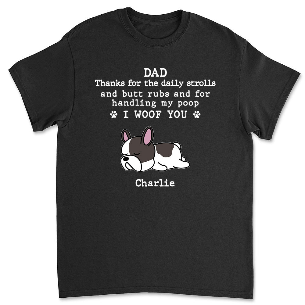 Handling My Poop - Personalized Custom Unisex T-shirt