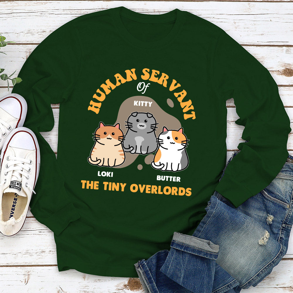 Servant Of Cute Overlords - Personalized Custom Long Sleeve T-shirt
