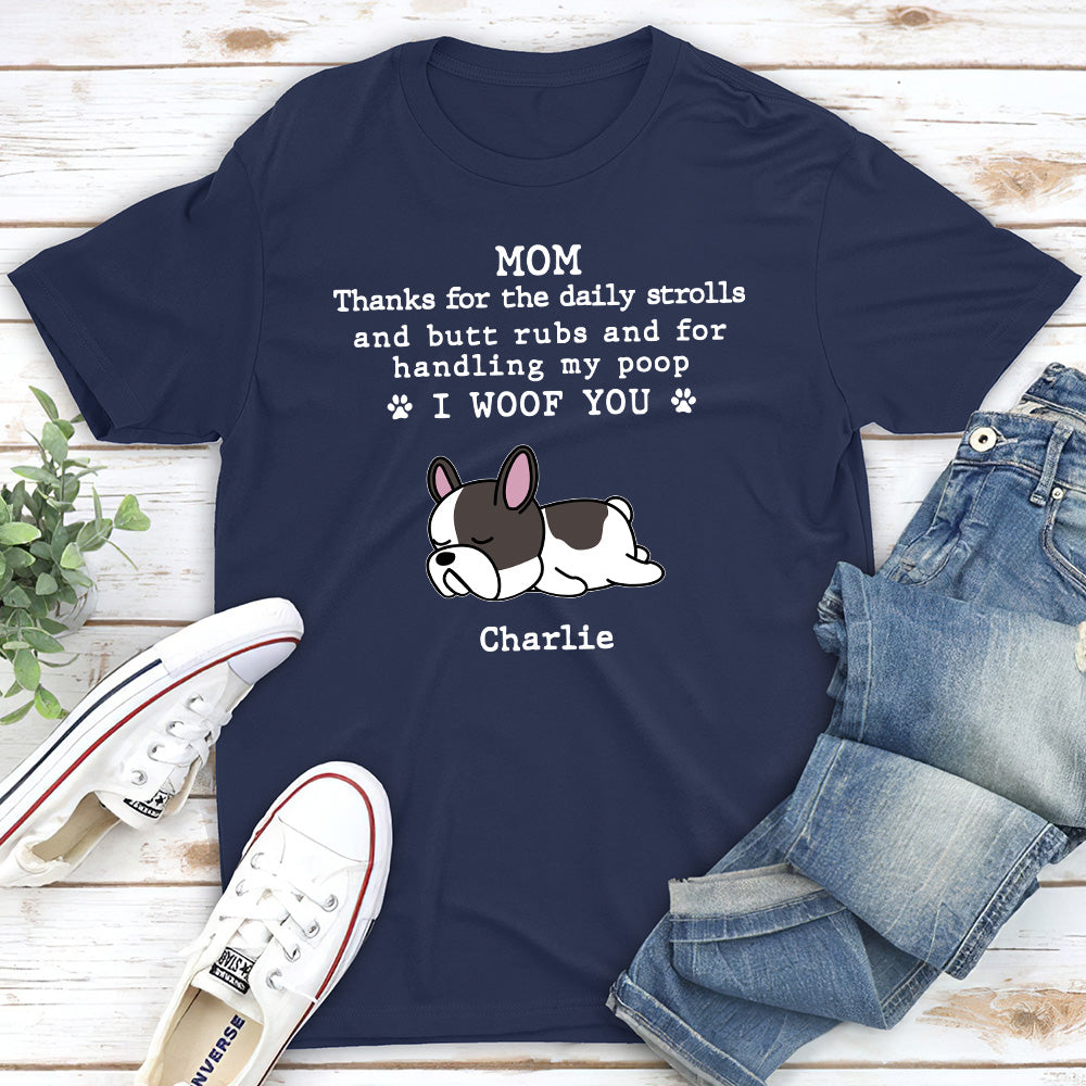 Handling My Poop - Personalized Custom Unisex T-shirt