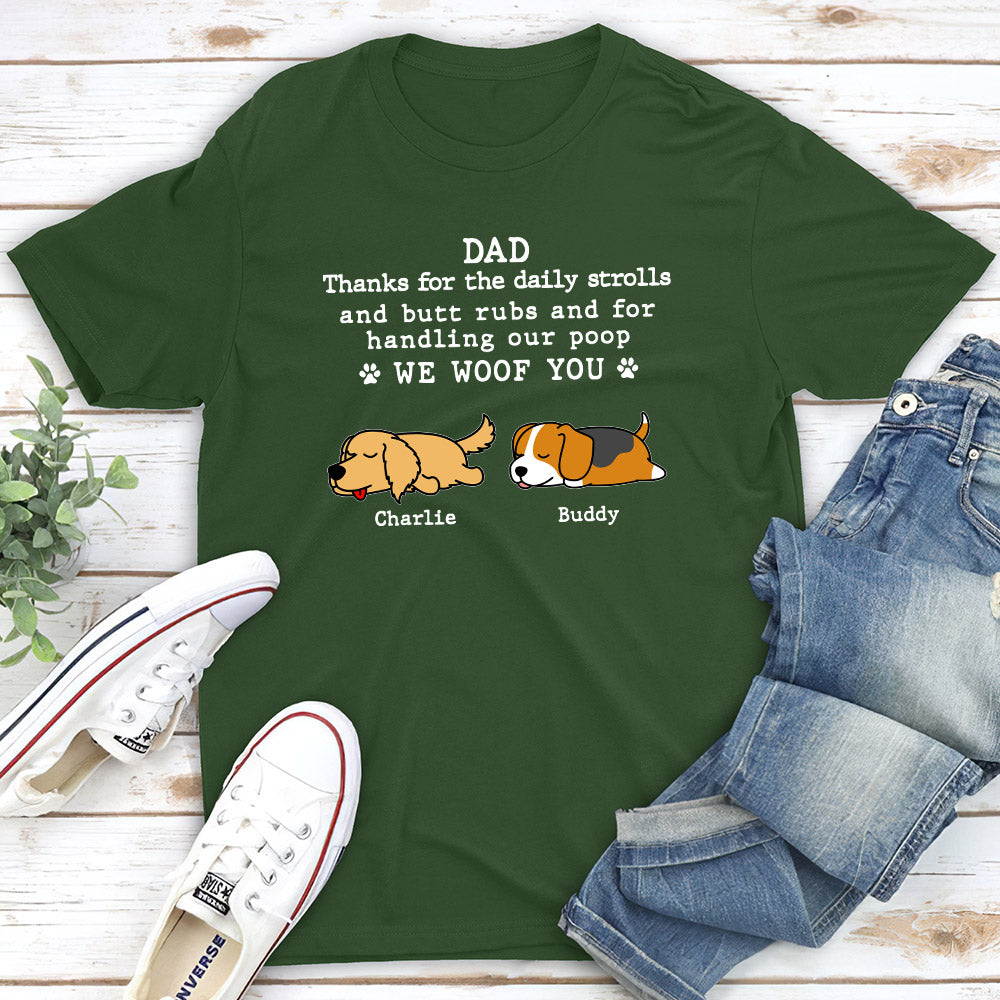 Handling My Poop - Personalized Custom Unisex T-shirt