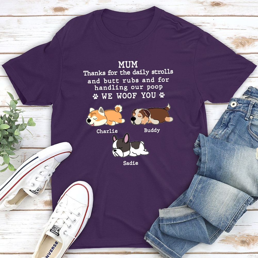 Handling My Poop - Personalized Custom Unisex T-shirt
