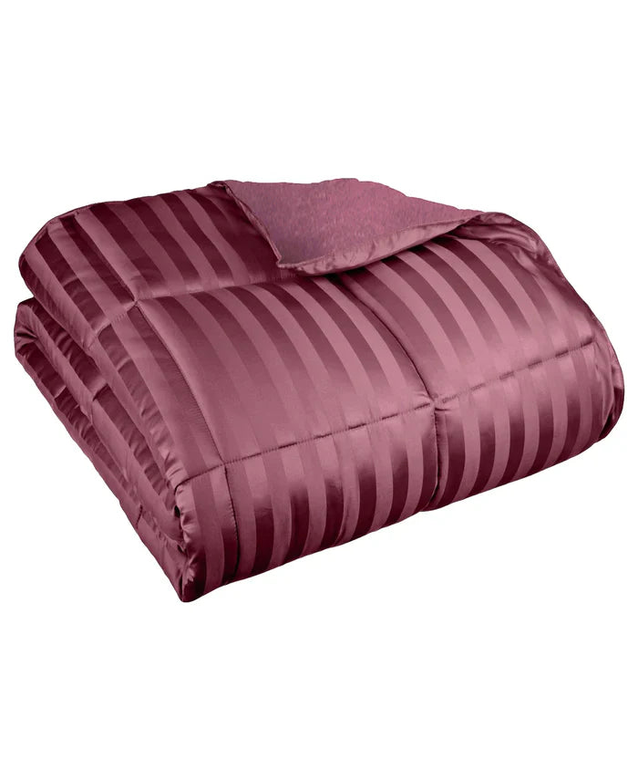 Classic All Season Reversible Blanket - Plum