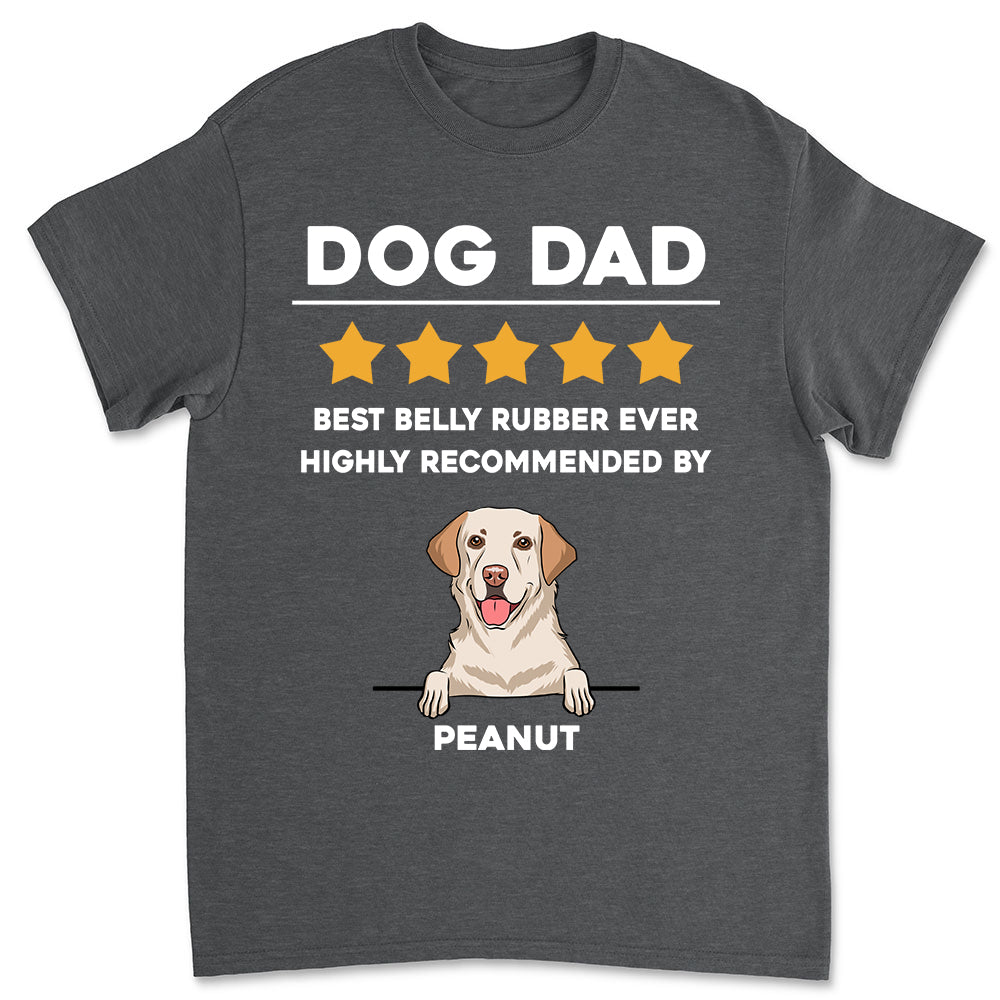 Review Dog Mom/Dad - Personalized Custom Unisex T-shirt