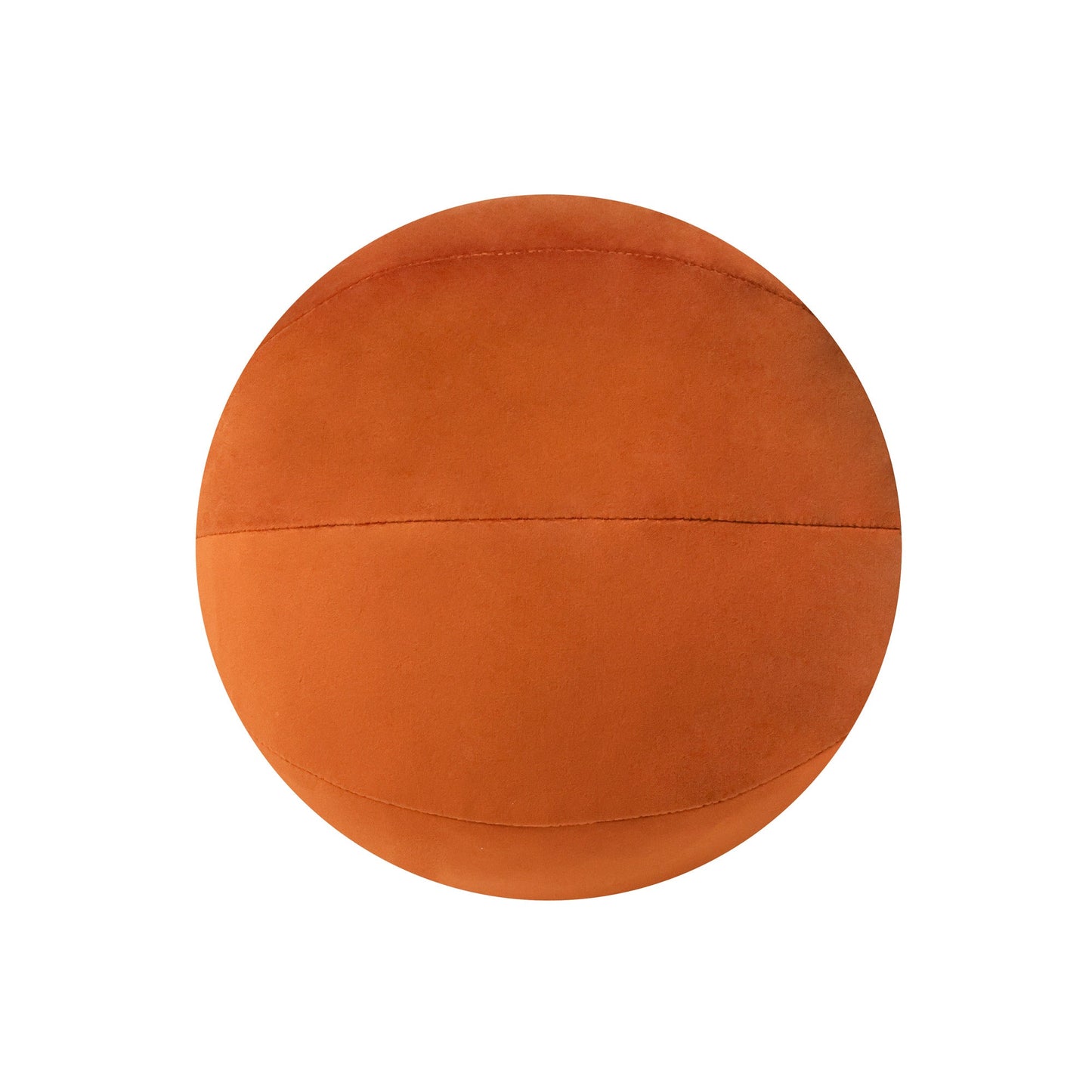 Round Pillow - Persimmon Velvet