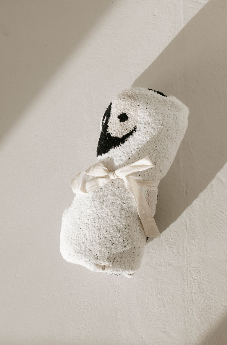 Black & White Yin Yang | Plush Blanket