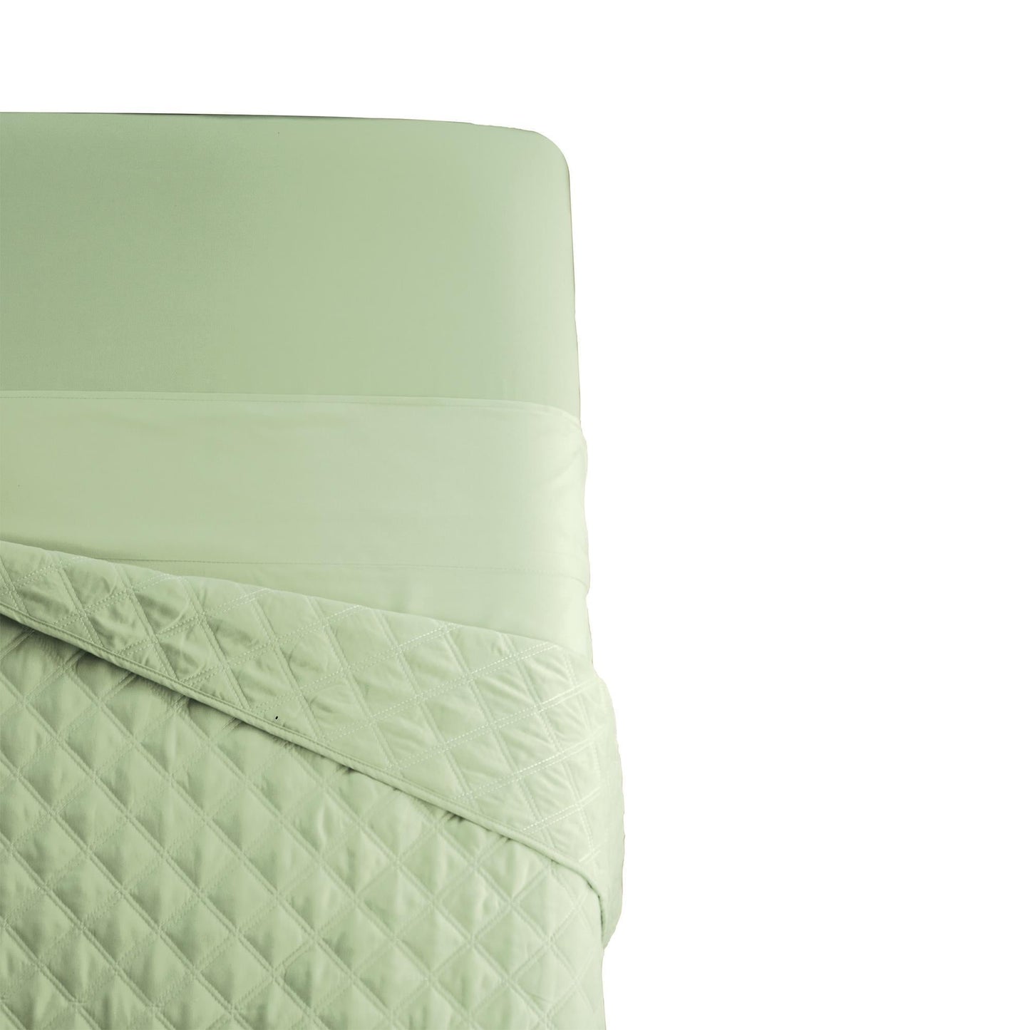 Quilted Blanket in Greenery by Sposh