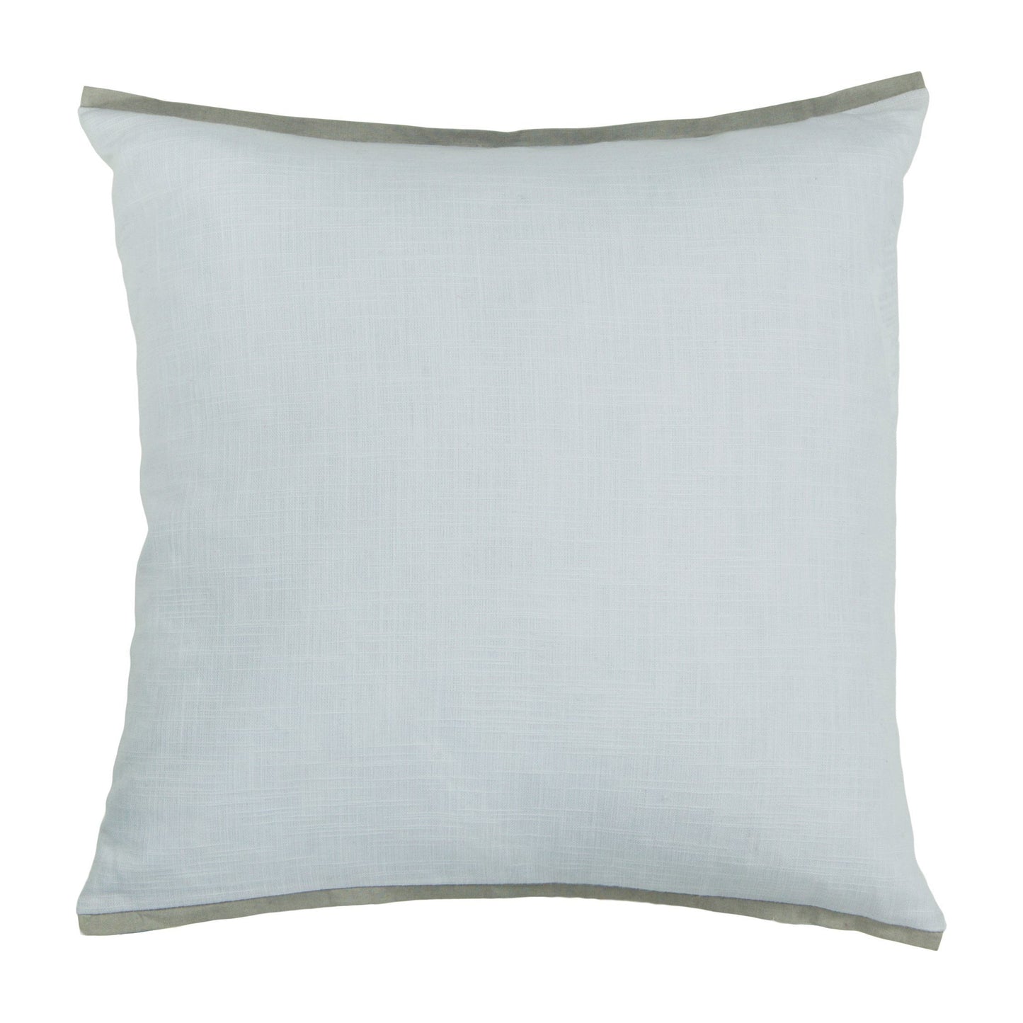 Textured Cotton Contrast Pillow