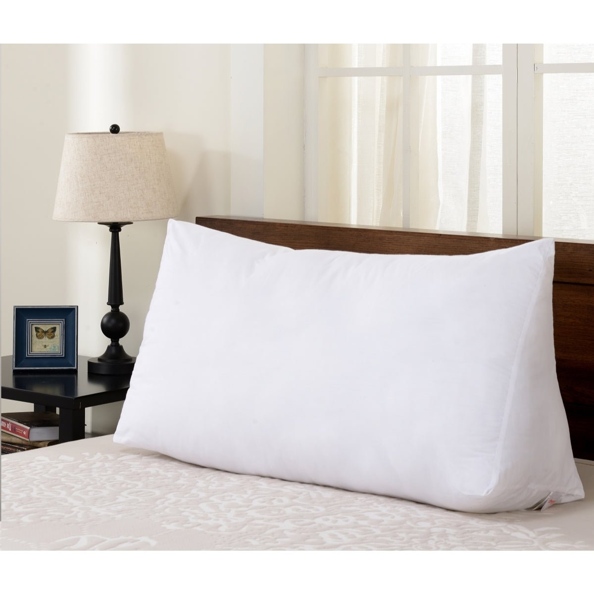 Cheer Collection Ultra Supportive Oversized Reading & Anti Acid Reflux Wedge Pillow