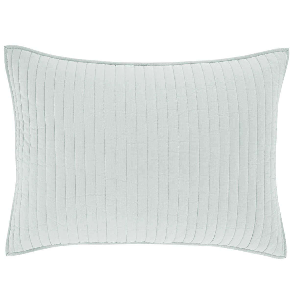 Cozy Cotton Sky Quilted Sham Pillowcases & Shams Standard