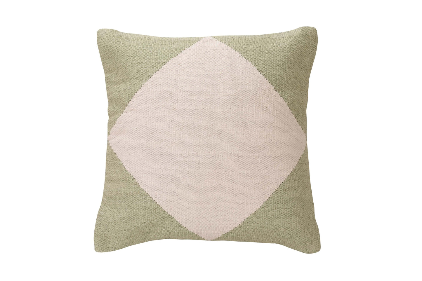 Diamond Accent Throw Pillow Cover Throw Pillows Casa Amarosa Sage