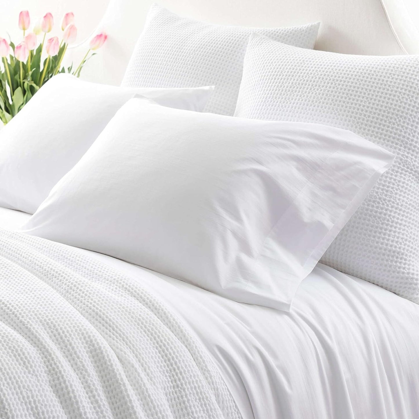 Essential Sateen White Sham