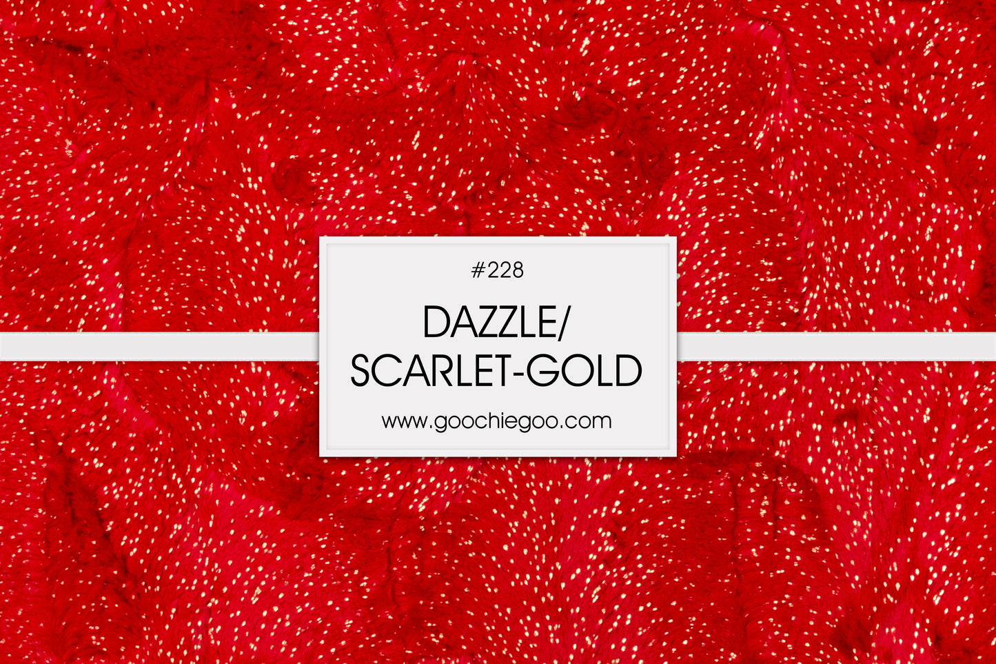 Dazzle Hide Scarlet/Gold