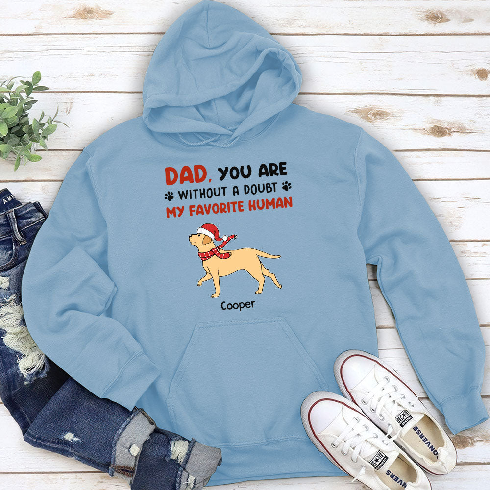 Favorite Dad Mom No Doubt - Personalized Custom Hoodie