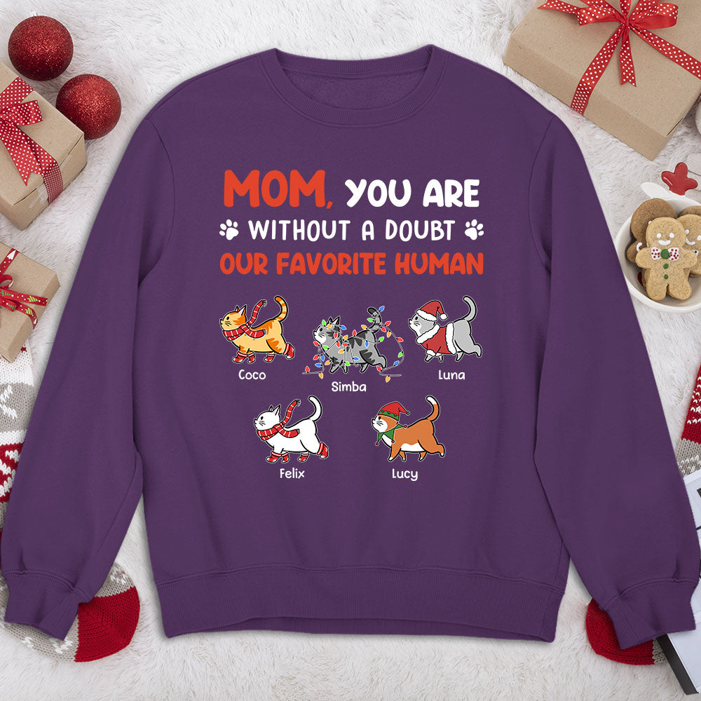 Favorite Human No Doubt 2 - Personalized Custom Sweatshirt