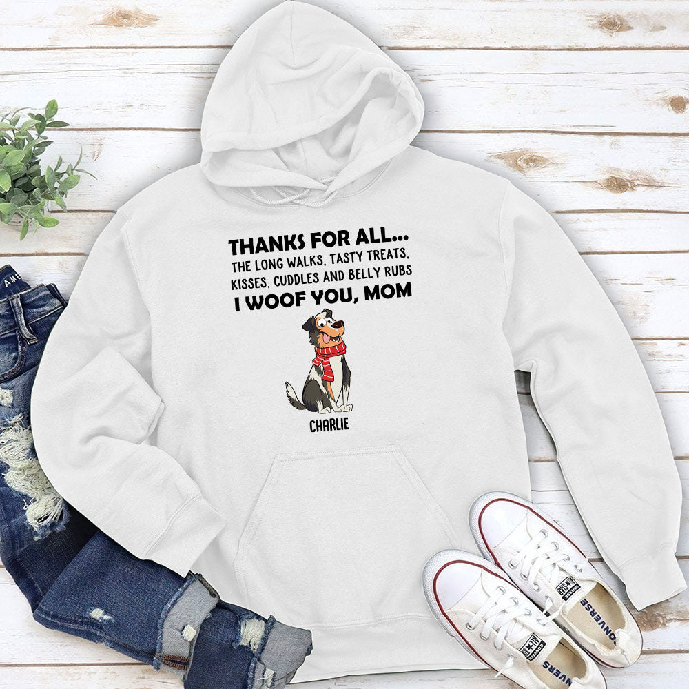 Thanks For All... – Personalized Custom Hoodie