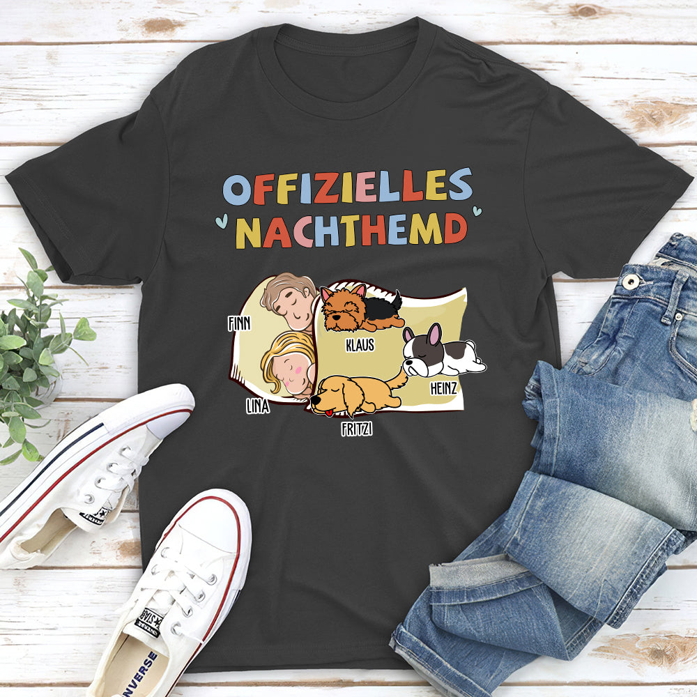 Nachthemd Für Paare 2 - Personalisiertes Premium T-Shirt