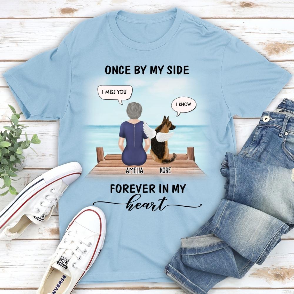 Once By My Side Speech Beach - Personalized Custom Unisex T-shirt