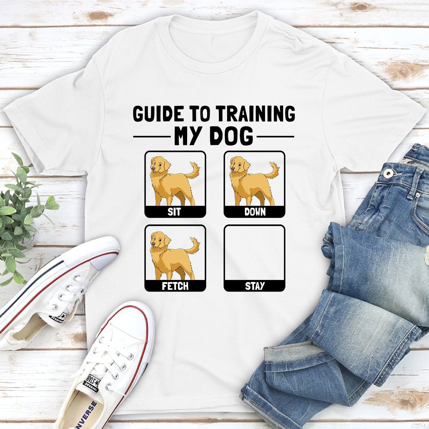 Guide To Training - Personalized Custom Unisex T-shirt