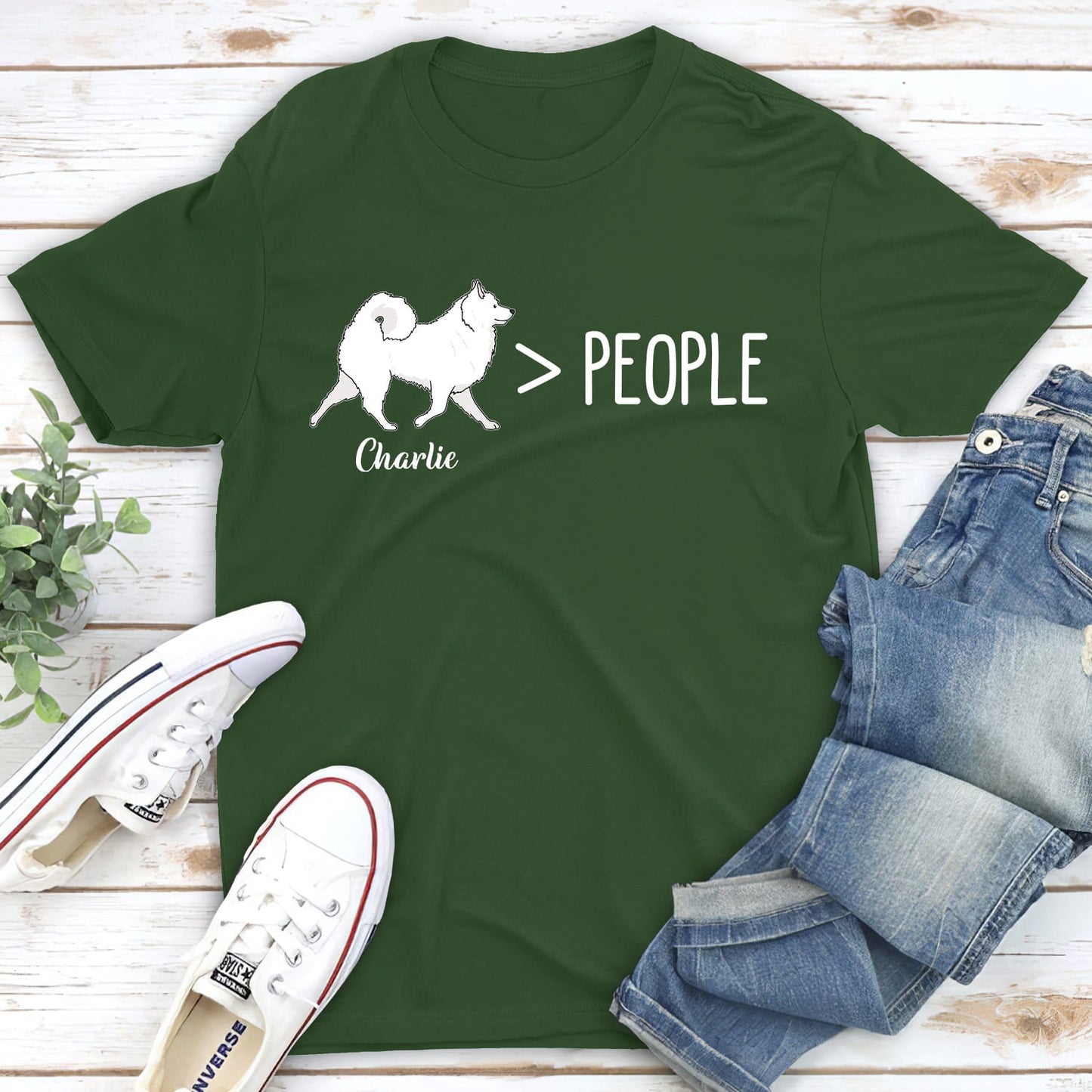 Dog Over People - Personalized Custom Unisex T-shirt