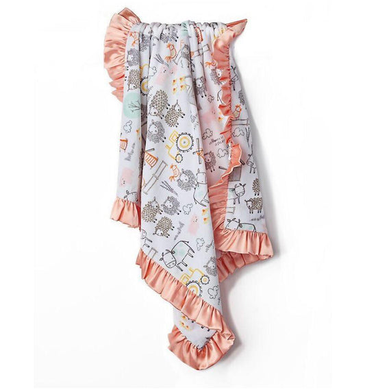 E-I-E-I-O w/ Coral Trim *