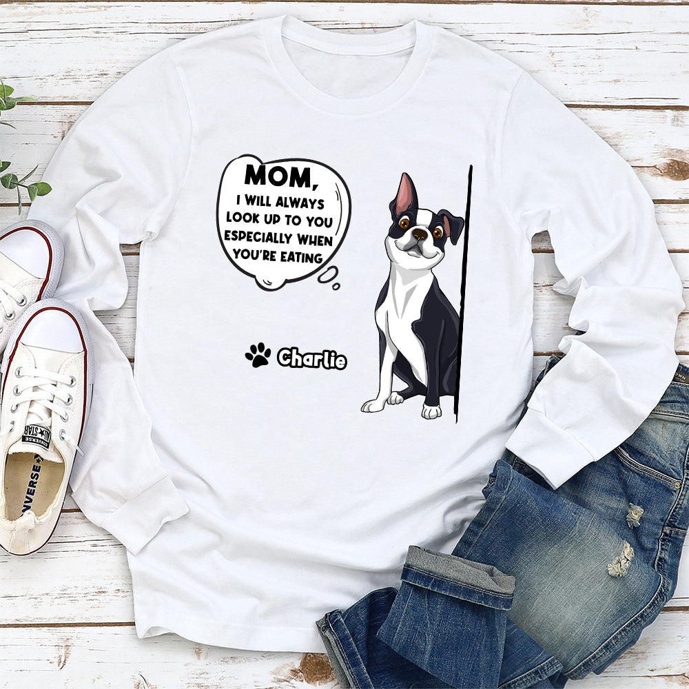 To My Human- Personalized Custom Long Sleeve T-shirt