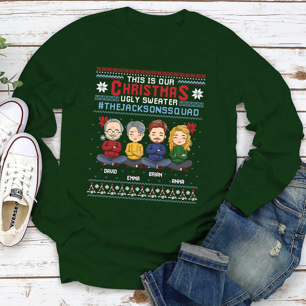 Ugly Sweater - Personalized Custom Long Sleeve
