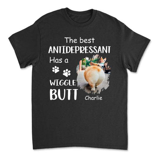 Best Antidepressant Photo - Personalized Custom Unisex T-shirt