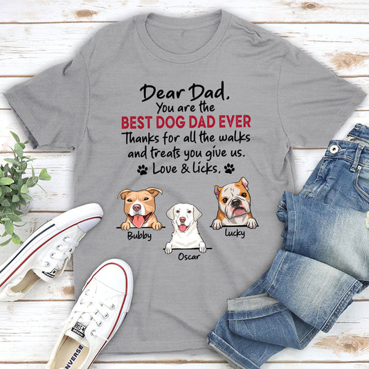 Walks And Treats - Personalized Custom Premium T-shirt