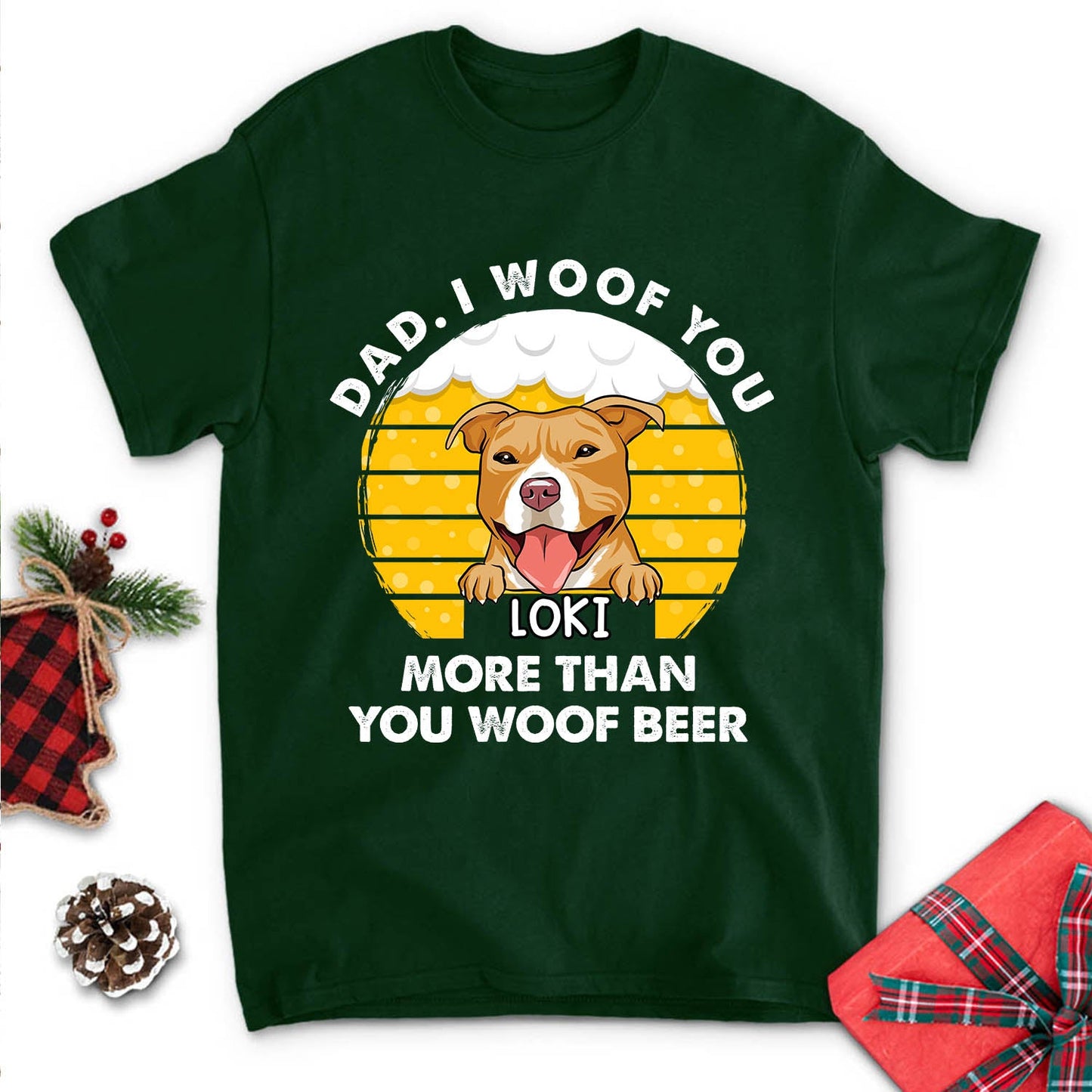 You Woof Beer - Personalized Custom Unisex T-shirt