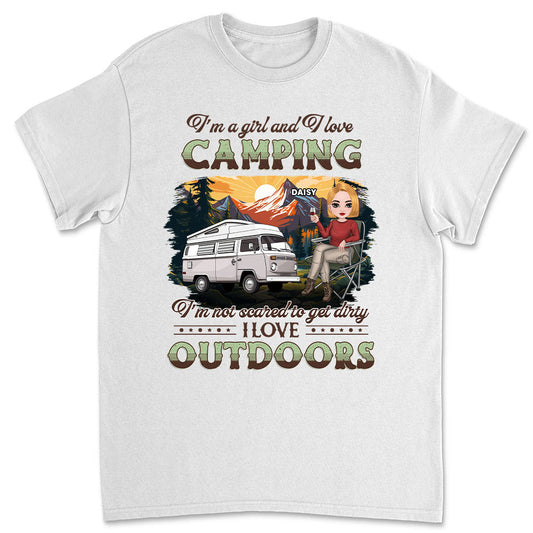 Camping Lover - Personalized Custom Unisex T-shirt