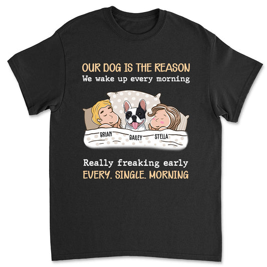 My Pet Reason Couple - Personalized Custom Premium T-shirt