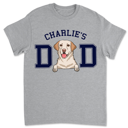 Dog Mom/Dad Basic 2 - Personalized Custom Unisex T-shirt