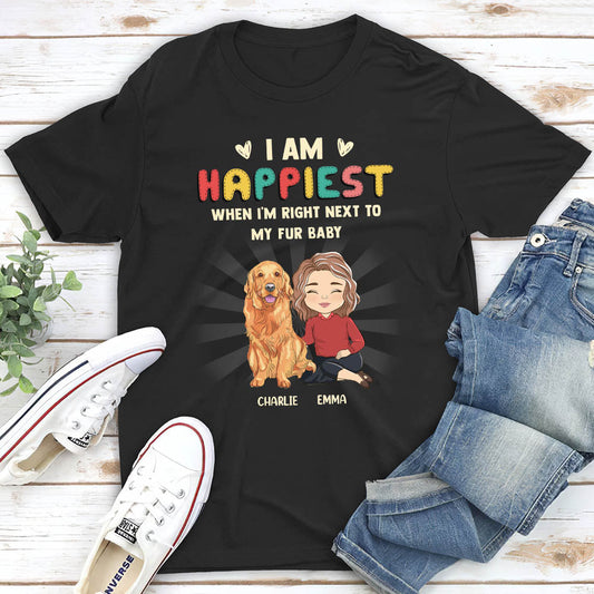 With My Fur Baby - Personalized Custom Unisex T-shirt