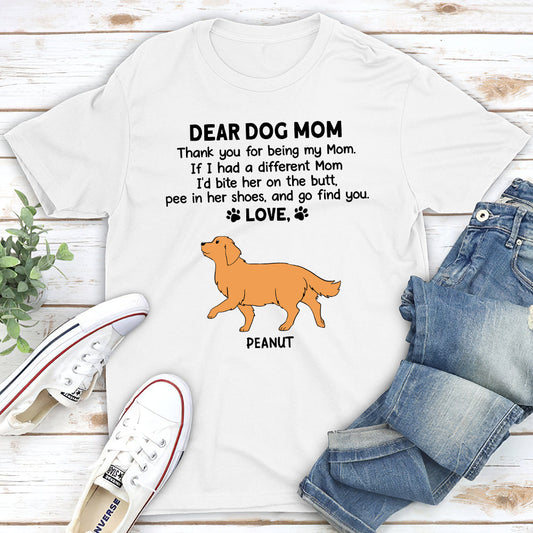 Thank You My Mom - Personalized Custom Unisex T-shirt