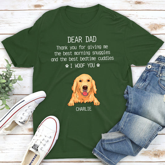 Snuggles and Cuddles - Personalized Custom Unisex T-shirt