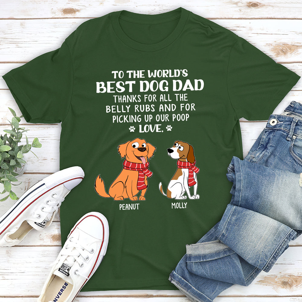 The Belly Rubs - Personalized Custom Unisex T-Shirt