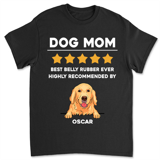 Review Dog Mom/Dad - Personalized Custom Unisex T-shirt