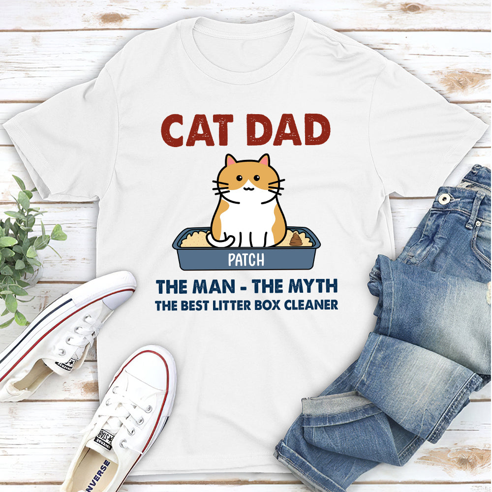 Best Litter Box Cleaner - Personalized Custom Unisex T-shirt