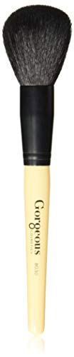 Gorgeous Cosmetics Brush #030 Makeup Brush, Large Powder/Bronzer Brush for Face Makeup, Natural Hair